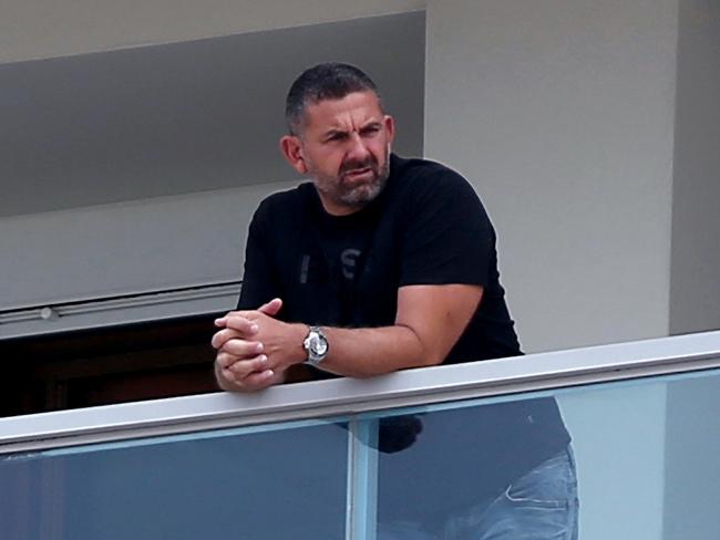 UPSIZED + Enhanced...  04/09/2021: Greek-Australian businessman Bill Papas  who is the mastermind behind a $400 million fraud against Westpac seen in his hideaway in  Thessaloniki, Greece. PIC: No Byline