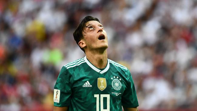 Germany's midfielder Mesut Ozil. Picture: AFP