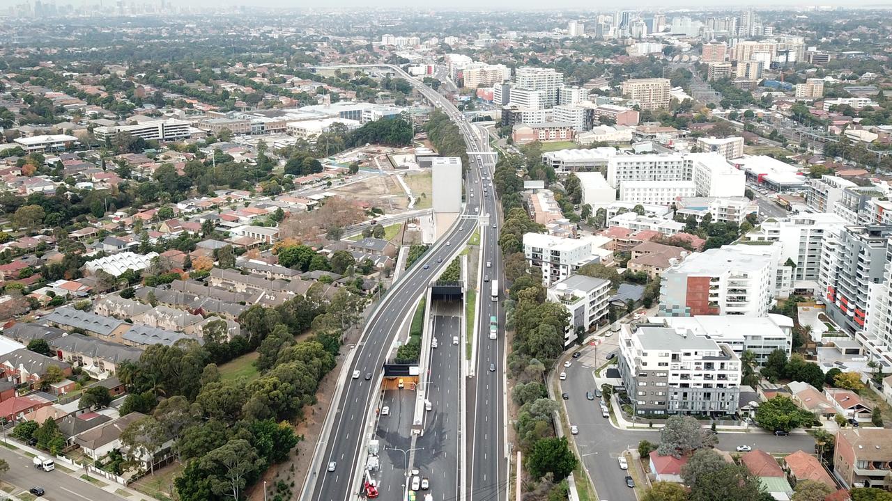 The long commute home on Sydney’s M4 cemented the business plan. Picture: Sam Ruttyn