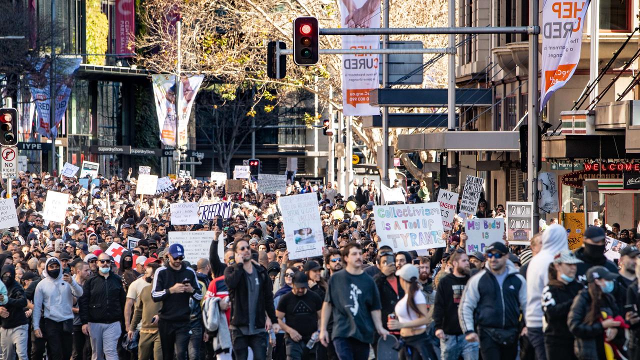 Lockdown Protest Sydney NSW Police To Show Up In Force To Prevent Repeat Lockdown Protest