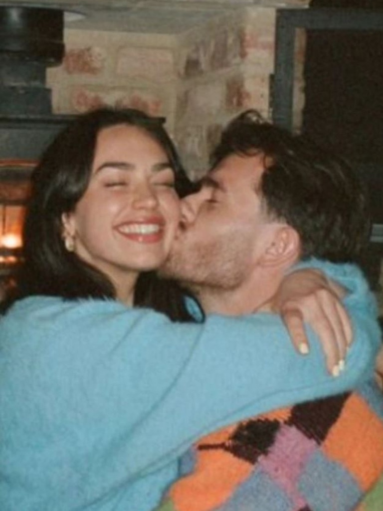 The pair went public with their relationship on Valentine’s Day. Picture: Instagram