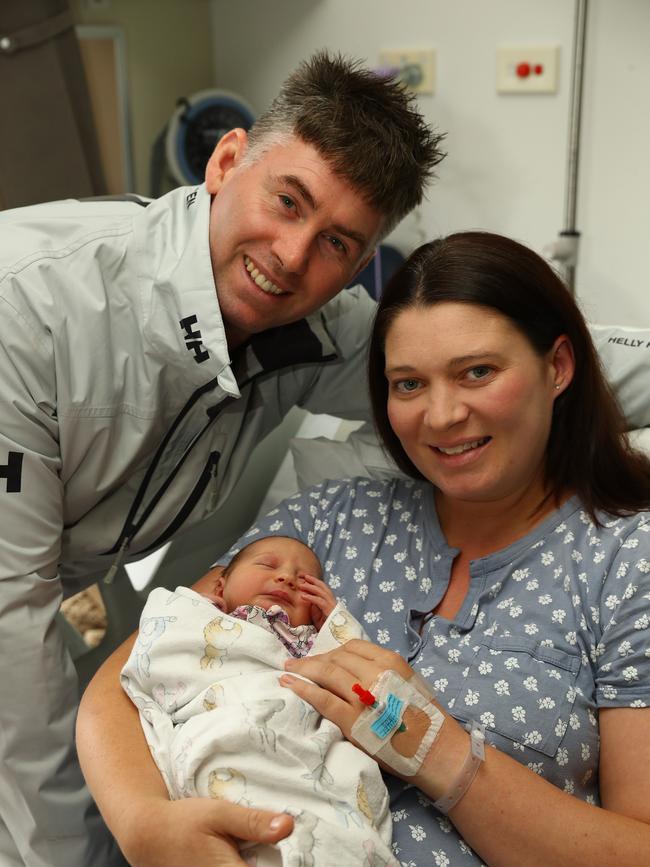 Atarah Bliss Goldsworthy, parents Rebecca and Klay Goldsworthy of Charlemont. Born 20.3.25 weighing 3300g Picture: Alison Wynd