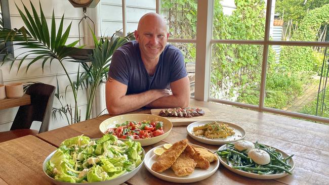 Chef Matt Moran has been doing a cooking at home class during the lockdown. Picture: Supplied