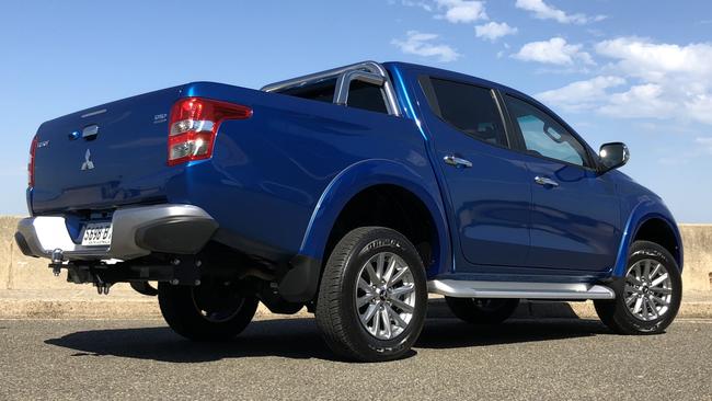 Podium finish: Triton is No. 3 selling ute, with off-road ability and city manners
