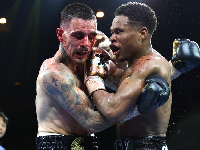 Kambosos’ aggression made the rematch a much more entertaining encounter. Picture: Mikey Williams/Top Rank Inc/Getty Images