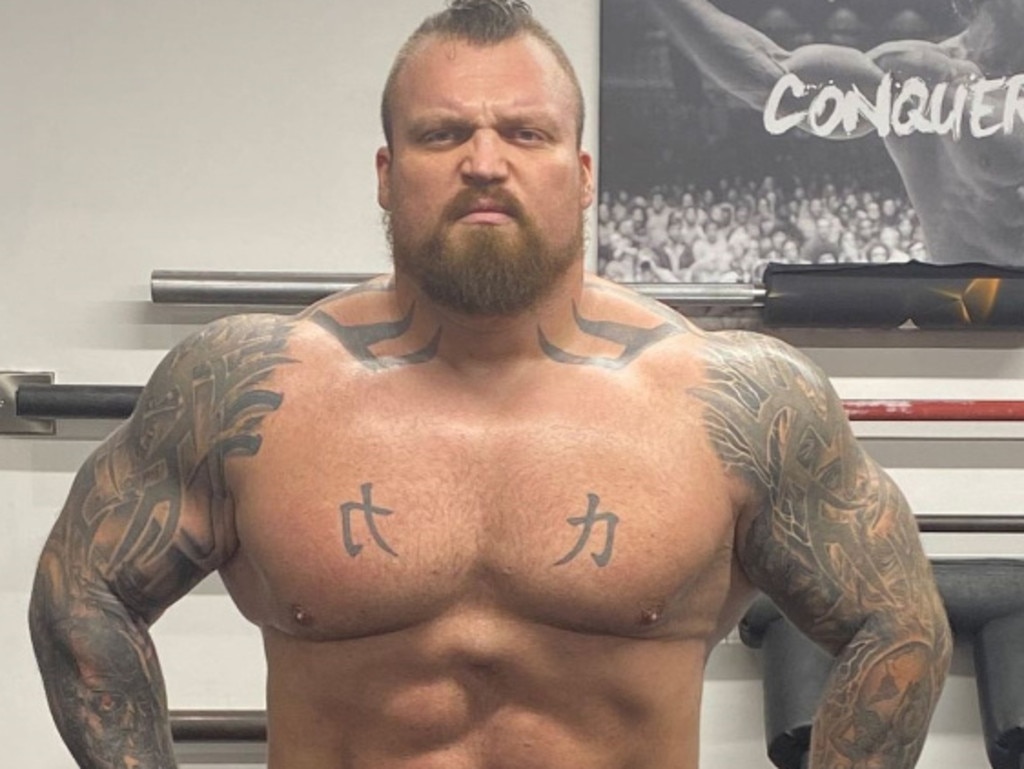 Eddie Hall is also looking ripped. Photo: Instagram / @eddiehallwsm