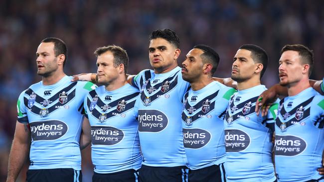 The NRL backflipped on its anthem ban. Picture: Cameron Spencer/Getty