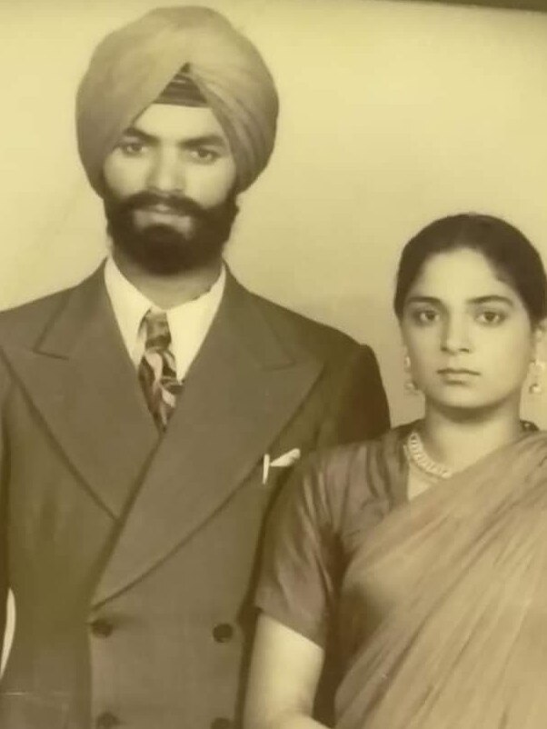 Subdev Nasib Grewal married Herbhajan Kaur in 1954.