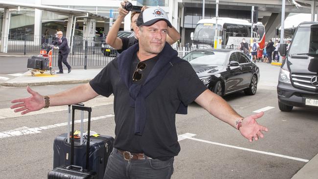 Stefanovic arrived home in Sydney on Friday morning after his wedding and honeymoon. 