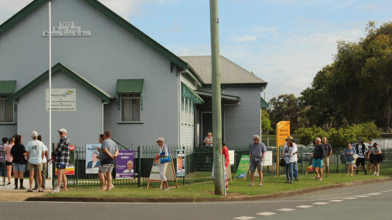 Redcliffe Peninsula Residents Line Up Early To Vote 