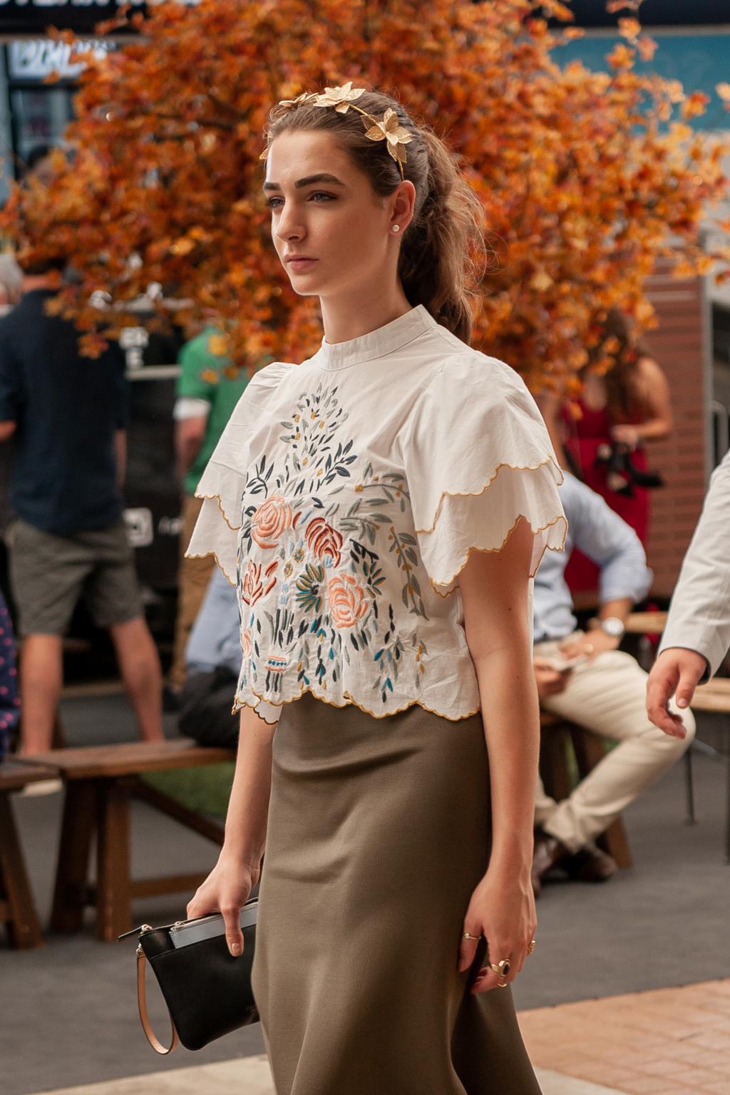 The best street style from Longines Golden Slipper 2019 Vogue