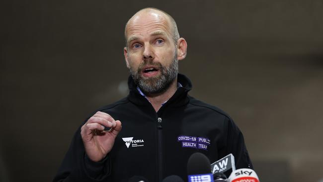 Covid-19 Commander Jeroen Weimar said the virus had infected a man living on a naval base and school staff. Picture: Robert Cianflone/Getty Images