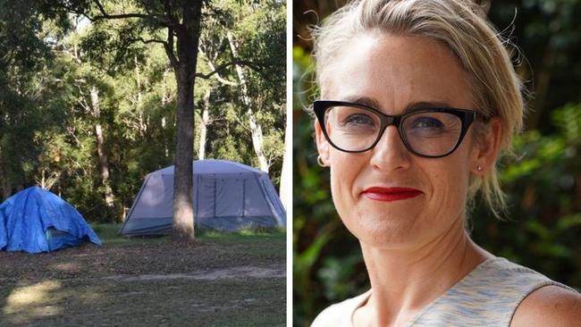 QCOSS CEO Aimee McVeigh says the homelessness crisis has reached an unacceptable level in Townsville, where some residents are now living in tents.