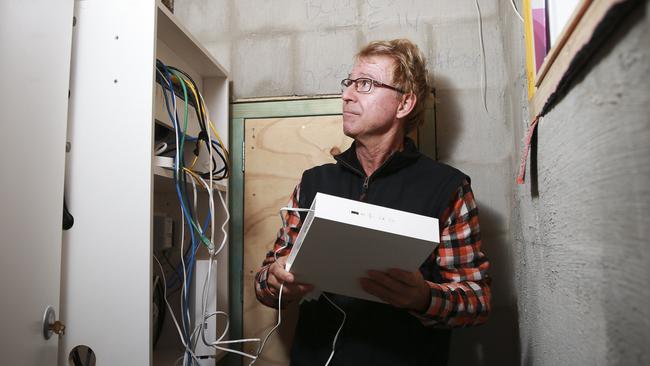Leading economist Dr Shane Oliver said the NBN is turning into a real drag on Australia’s economy. Picture: Dylan Robinson