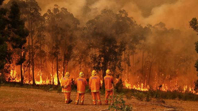 CFA want police powers beefed up. Picture: Alex Coppel