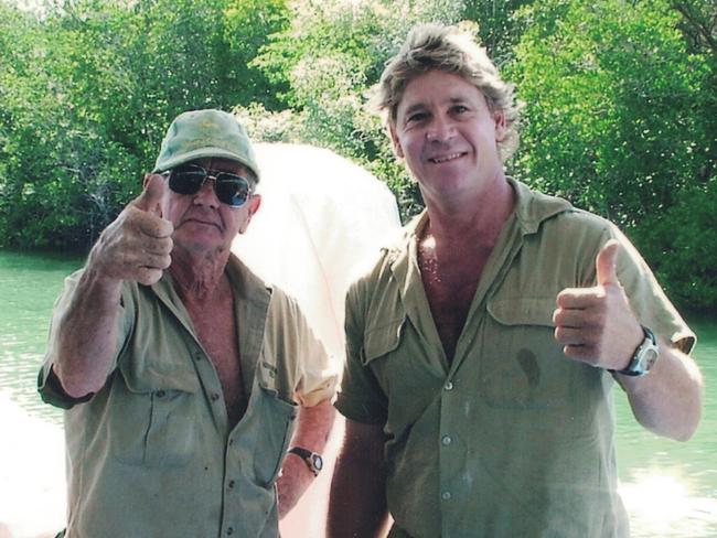 Thumbs up from the lads during their last trip together. Picture: Bob Irwin