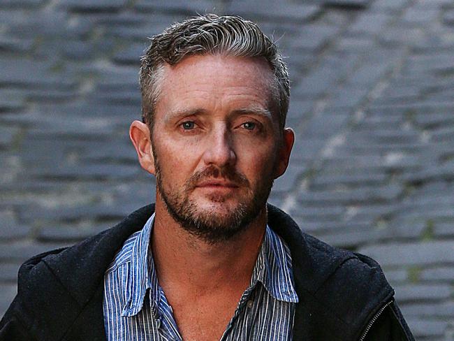 Australian actor Stephen Curry pictured at Southbank in Melbourne.Curry is promoting his latest film Hounds of Love. Picture : Ian Currie