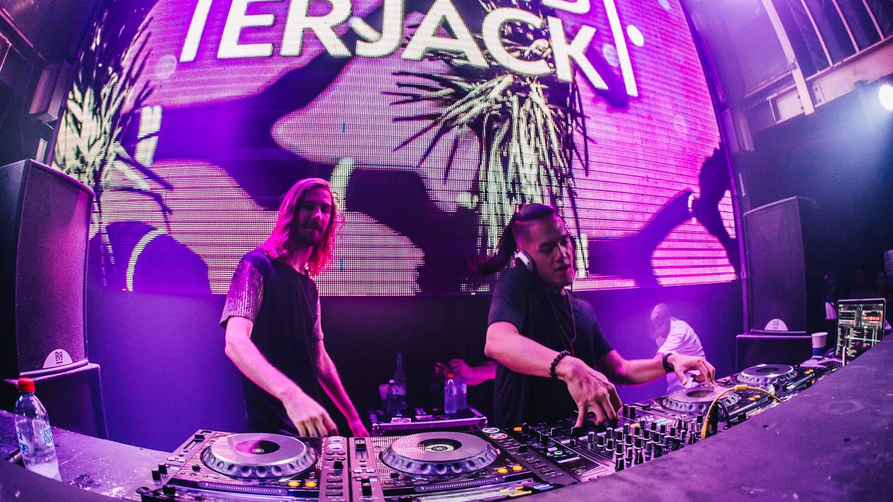 Australian electronic music duo Slumberjack. Picture: Supplied.