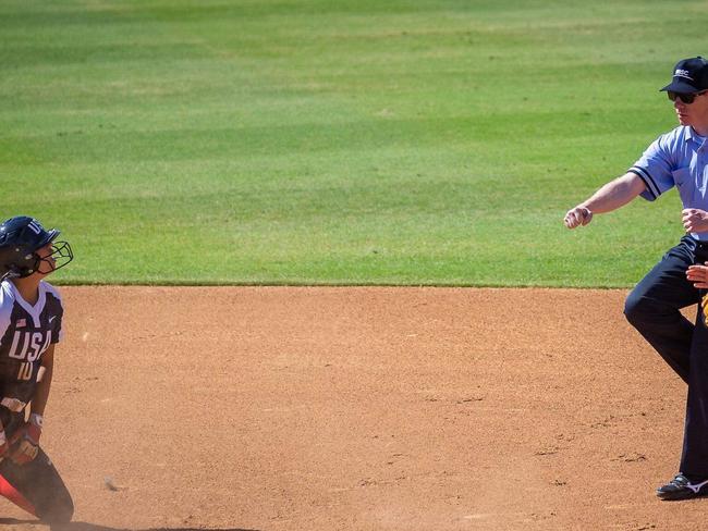 PLAY BALL: Lismore's Jesse Smith is a level 7 accredited softball umpire who in 2019 officiated at the World championships in California, US.