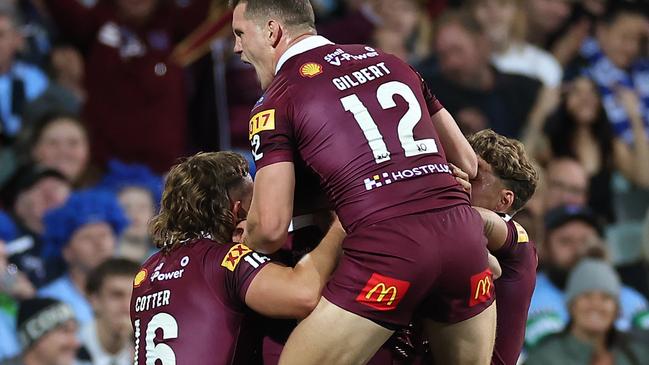 It was once again the typical Maroons win. Photo by Cameron Spencer/Getty Images