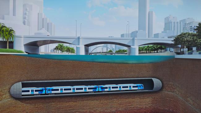 Melbourne Metro rail tunnel and underground stations to cost $6b ...