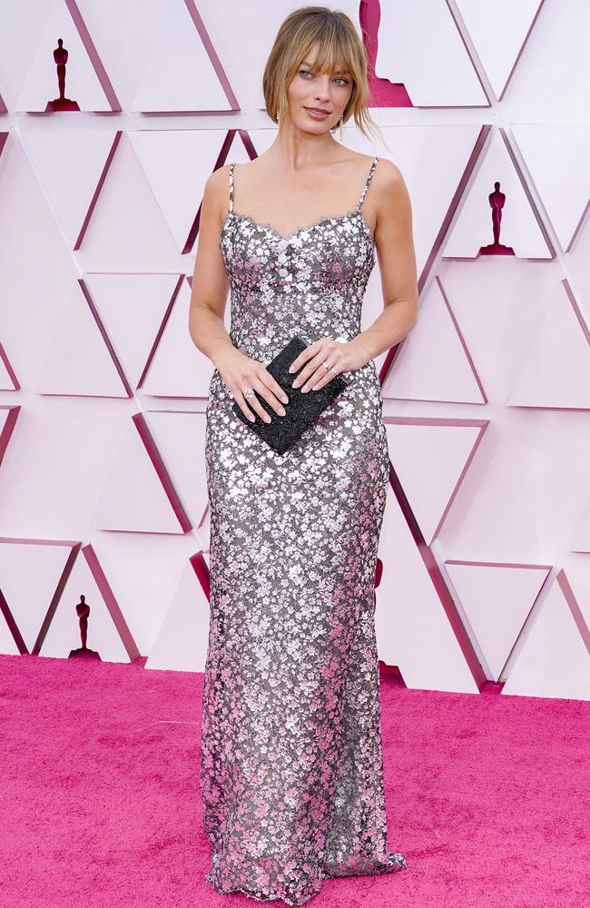 Margot Robbie at the 2021 Oscars. Picture: Chris Pizzello-Pool/Getty Images