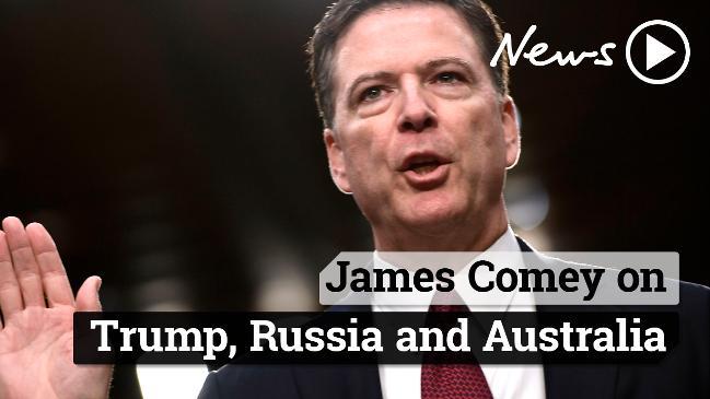 James Comey on Trump, Russia and Australia