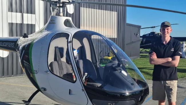 Nautilus Aviation employee Blake Wilson was killed after a stolen helicopter crashed into the Doubletree by Hilton on the Cairns Esplanade on Monday, August 12. Picture: Instagram