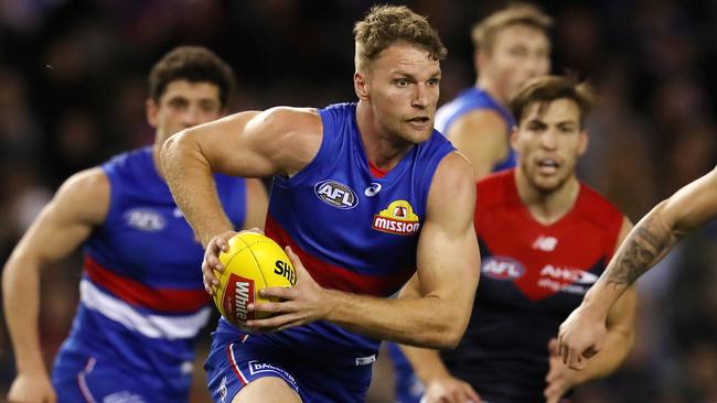 Jake Stringer’s management has two backup options in case he can’t get to Essendon. Photo: Michael Klein