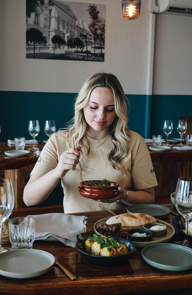 New Morningside restaurant, Kasina's grand opening was cut short due to southeast Queensland's latest Covid lockdown. Restaurant manager Tamara Sestic.
