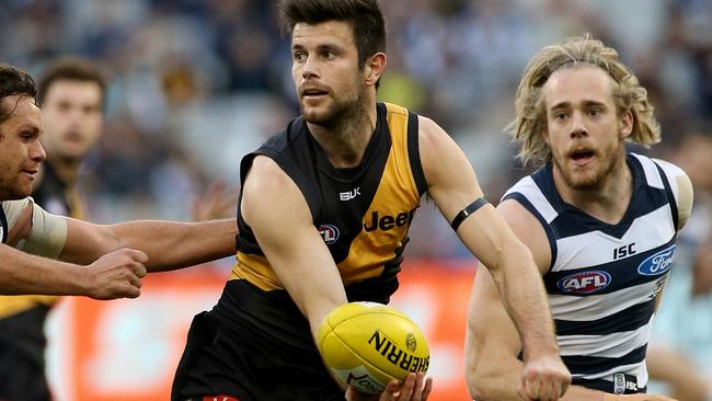 Bets placed on Trent Cotchin with TAB to win the Brownlow Medal in 2012 will be refunded as bonus bets. Picture: Wayne Ludbey