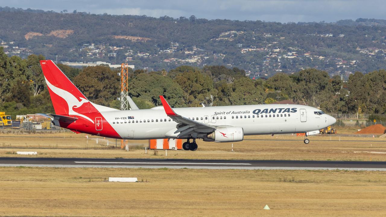 Qantas is in court over illegal outsourcing compensation. Picture: NCA NewsWire / Ben Clark