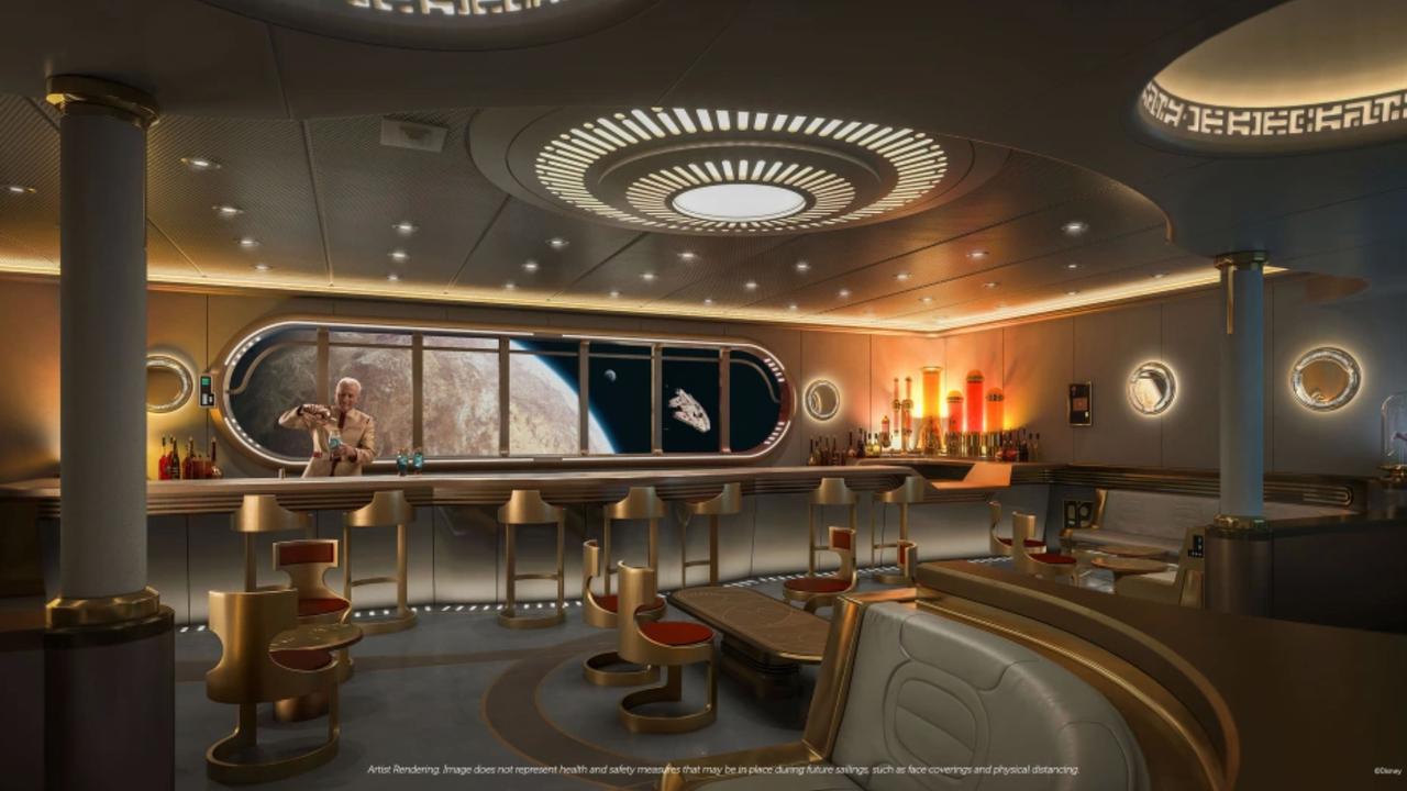 The Star Wars bar. Picture: Supplied/Disney