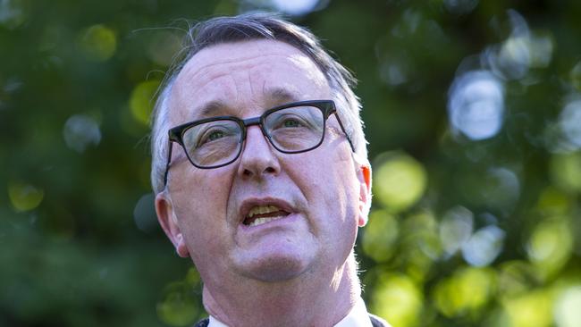 Health Minister Martin Foley says high-risk workers will be the first to be vaccinated in Victoria. Picture: Getty Images