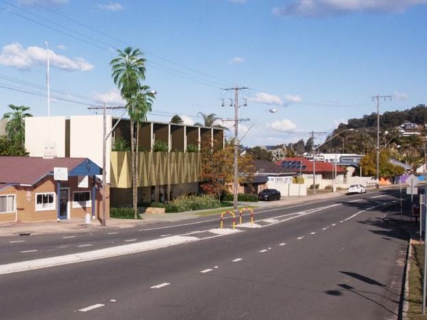 Image of the proposed $5.8m shop/residential development in Koolewong