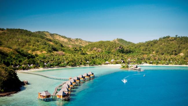 Likuliku Lagoon Resort, Fiji. Picture: Supplied