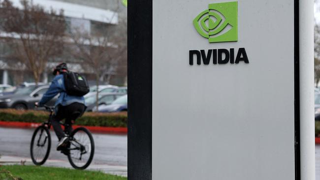 Strong results next week by NVIDIA could drive more gains in the US market. Picture: AFP