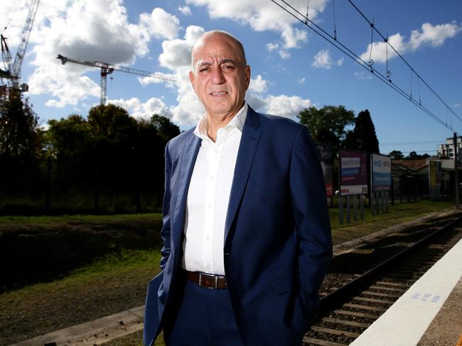 Labor candidate Pierre Esber is seeking re-election to Parramatta Council.