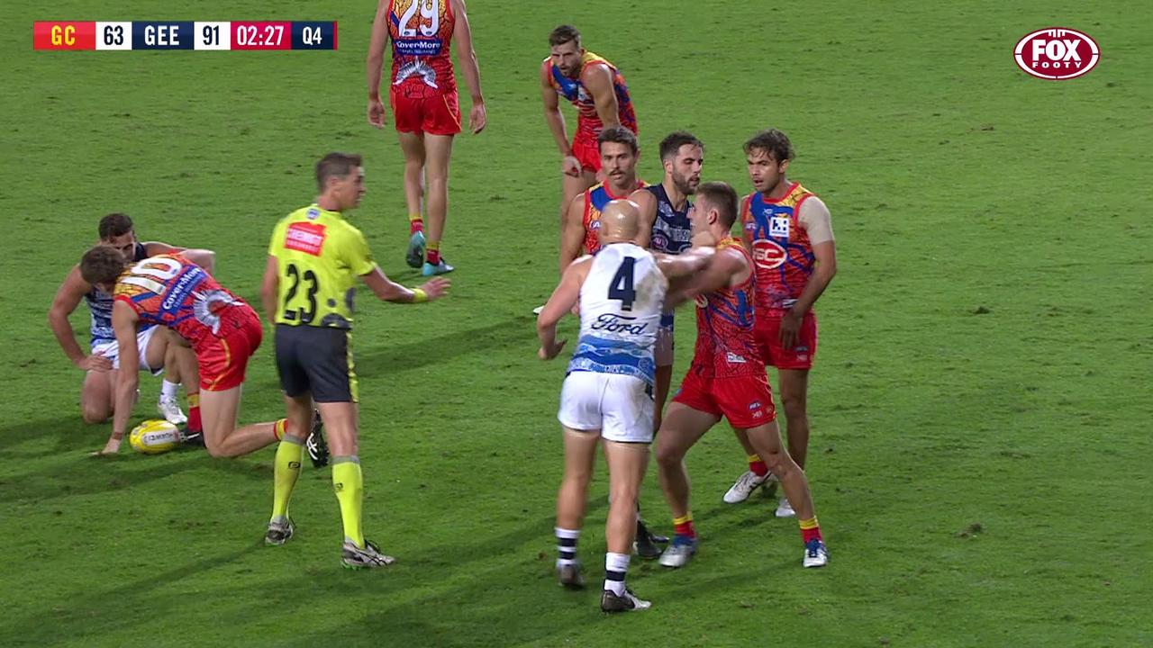 Will Gary Ablett be sanctioned for this incident?