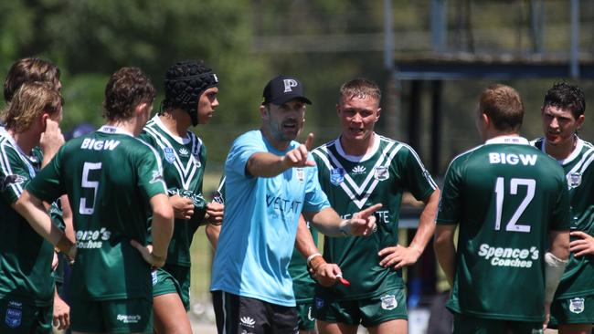 The Western Rams in action during this year’s Laurie Daley Cup. Picture: Warren Gannon Photography