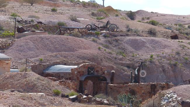 The Mad Max Beyond Thunderdome set at Coober Pedy.