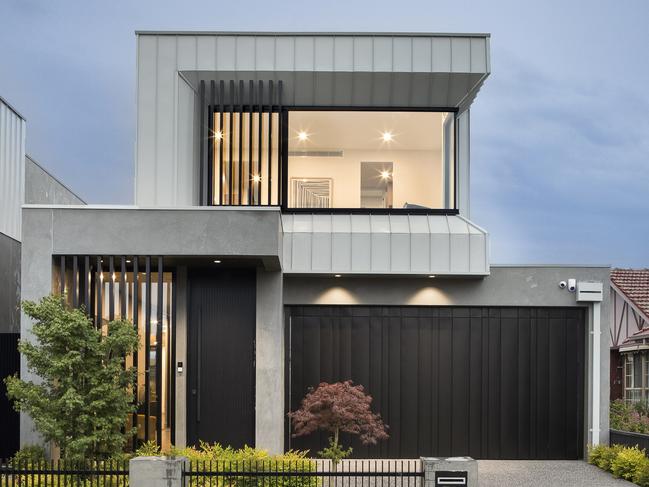 The five-bedroom home at 10A Graves St, Essendon, is listed for auction on February 8.