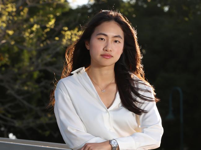 Pauline Hanson is suing Brisbane councillor Emily Kim, who is of Korean origin, for racial discrimination over an election email.Picture: Nigel Hallett