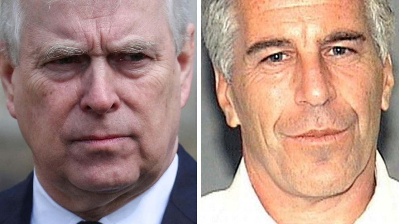 Prince Andrew and Jeffrey Epstein.