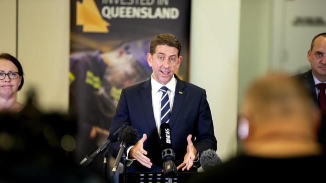 Queensland's Treasurer, Cameron Dick, said the state’s surplus will grow to $158m which is largely due to higher revenue and the Covid-19 response. Picture: Richard Walker