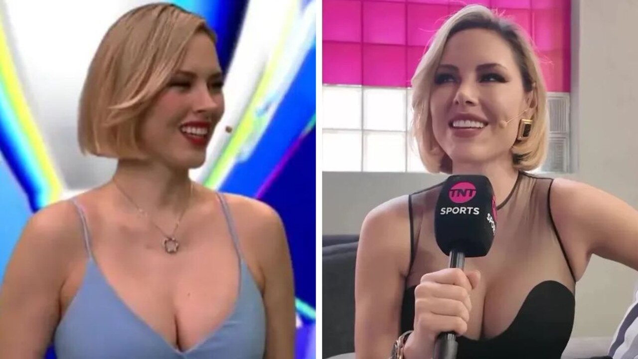 TV presenter’s daring outfit goes viral