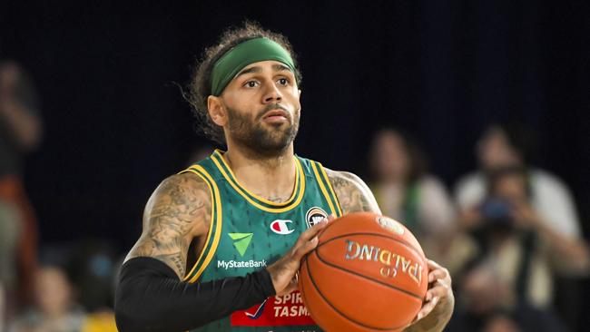 The JackJumpers struggled early, and trailed at halftime, before a third quarter resurgence saw them snatch the lead. Picture: Getty Images