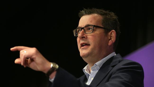 Victorian Premier Daniel Andrews has slammed those defying mandatory mask laws, Picture: NCA NewsWire/Sarah Matray