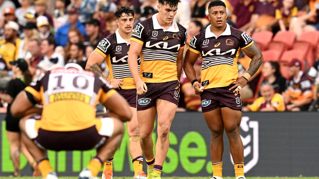 Fullback Tesi Niu faces a massive test against Penrith. (Photo by Dan Peled/Getty Images)