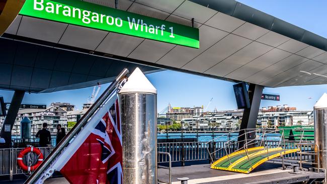 Services would terminate at Barangaroo, rather than Circular Quay.